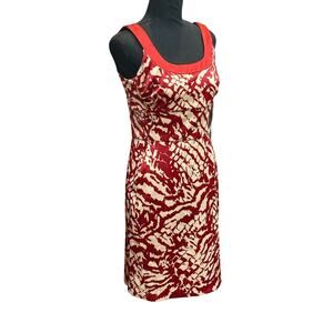 NWT 6P Donna Ricco Satin Mini Dress Square Neckline Elegant Holiday Work Party